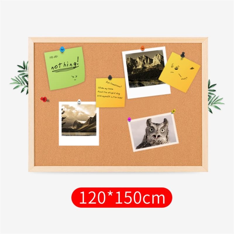 Cork board wall kindergarten cork board board office home me - 实物图