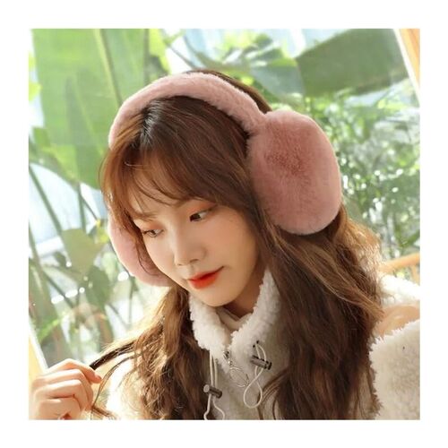 1PC Solid Color Soft Plush Ear Warmer Winter Warm VEarmuffs