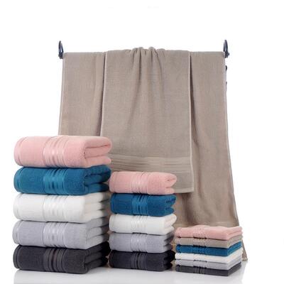 Egyptian Cotton Towel Set Bath Towel And Face Towel Can Sing