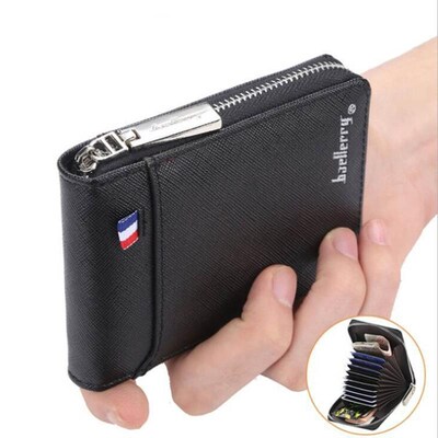 New Wallet Mens Short Small Multifunctional Hand Card H