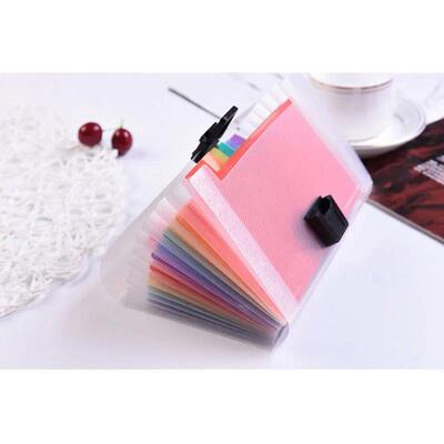 Office Bill File folder small size School organizers PP