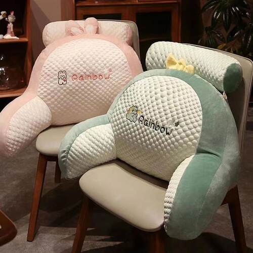 Sofa Throw Pillows Triangular Reading Pillow Bedside Soft La