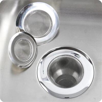 Metal Shower Hair Catcher Stopper Kitchen Water Sink Filter