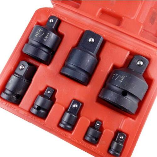 8Pcs 1/4 3/8 1/2 3/4 1 Air Impact Drive Socket Reducer