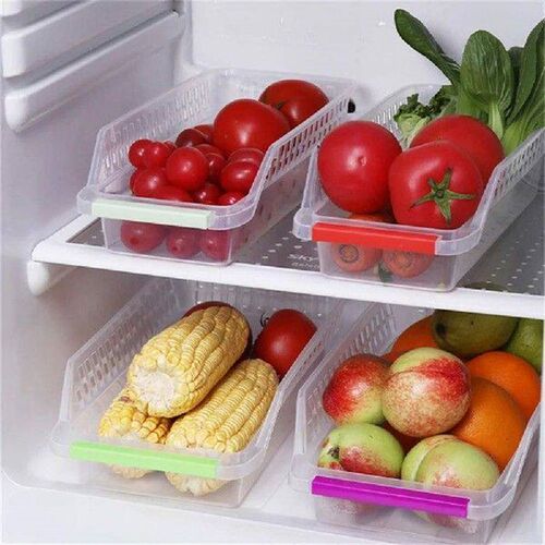 Kitchen Organizer Trays  Home Refrigerator Storage Basket