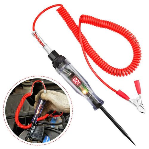6V/12V/24V Car Circuit Tester Premium Test Light Probe Pen L