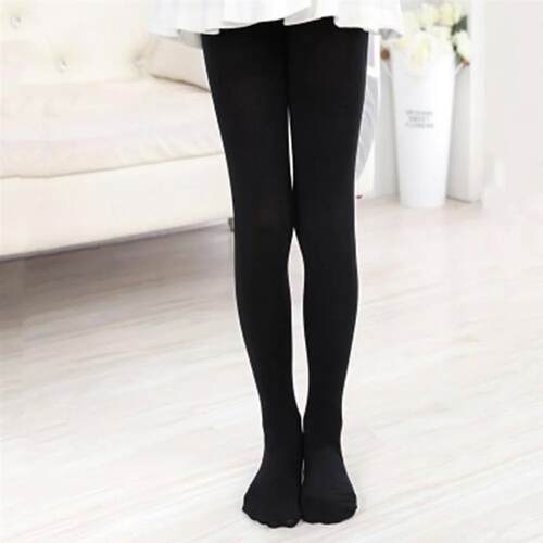Kids Pantyhose Solid White Ballet Dance Tights For Children