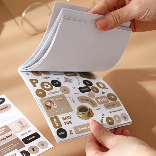 20 Pcs Cartoon Collage Sticker Book DIY Scrapbooking Collage