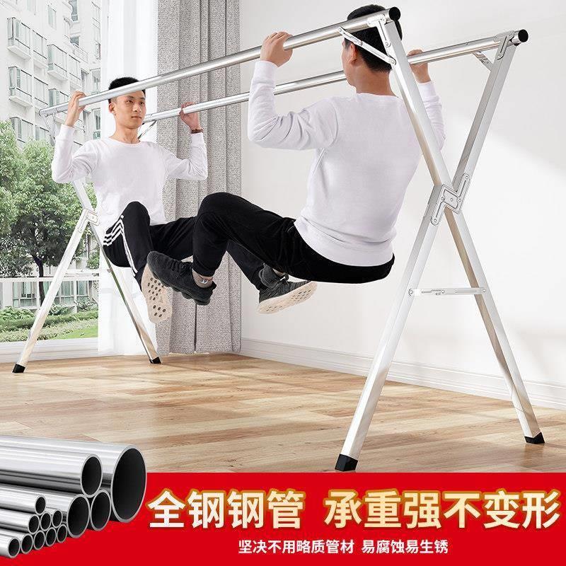laundry rack indoor balcony outdoor clotheshorse - 实物图