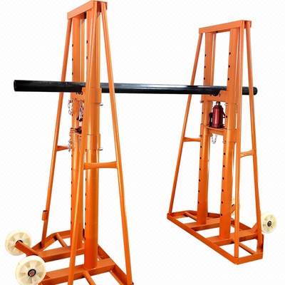 螺旋盘门式电缆放线支架拉线盘电缆盘电力架子光纤光缆10吨大型