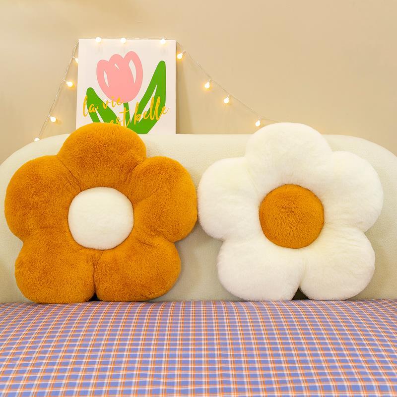 Throw pillow sofa back cushion cover velvet Pillow case 抱枕图片