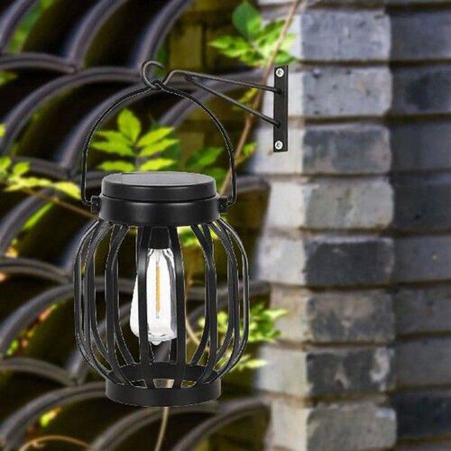 Hanging Solar Lantern Wall Mount Outdoor Lighting Outdoor