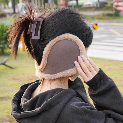 Ear Muffs, Winter Fleece Ear Warmers, Mens Winter Thermal E