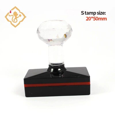 20*50mm Professional Rectangular Photosensitive Stamp,Person
