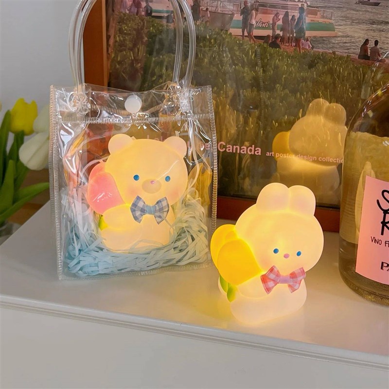 Bedside Nightlight Sweet and Cute Eye Care Sleep Light Bedro图片