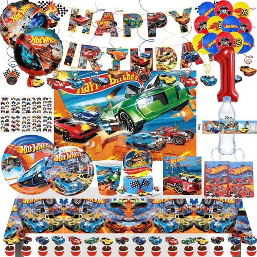 Hot Wheels Birthday Party Balloon Bouquet Decorations 32inch