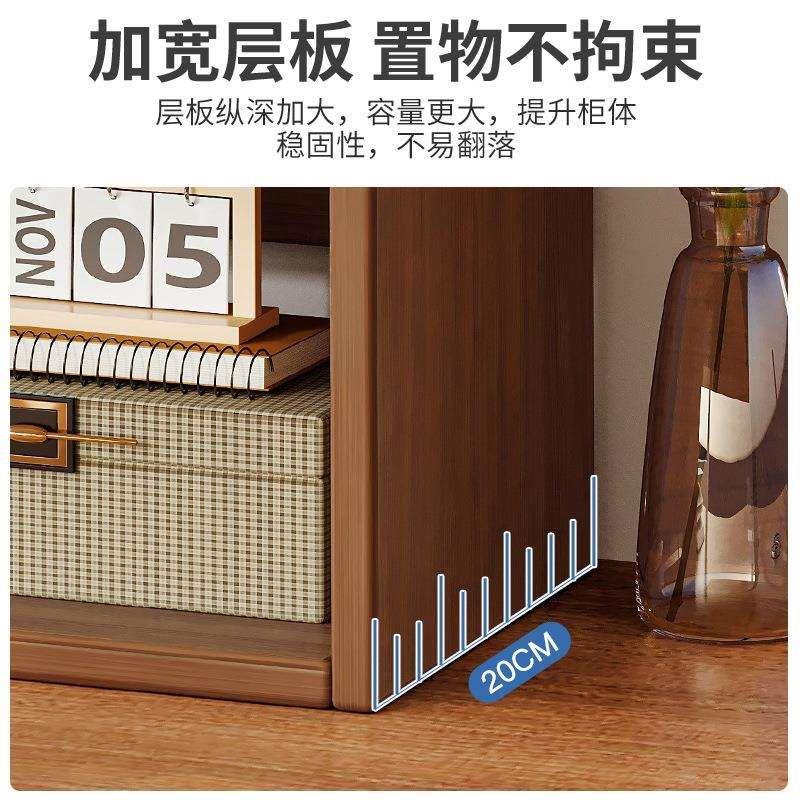 木制桌面书架家用学生书桌置物架子现代简约多层简易桌面书架