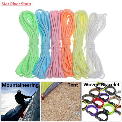 Glow In The Dark Luminous Paracord 550 100FT Parachute Cord