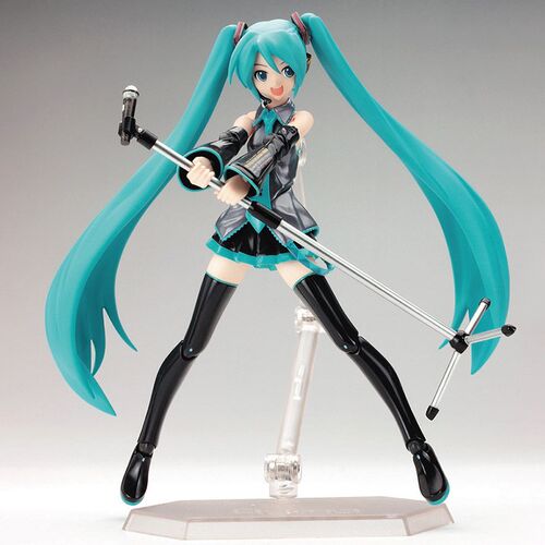 Anime FIGMA Hatsune Miku Action Figures Movable Joints Conta