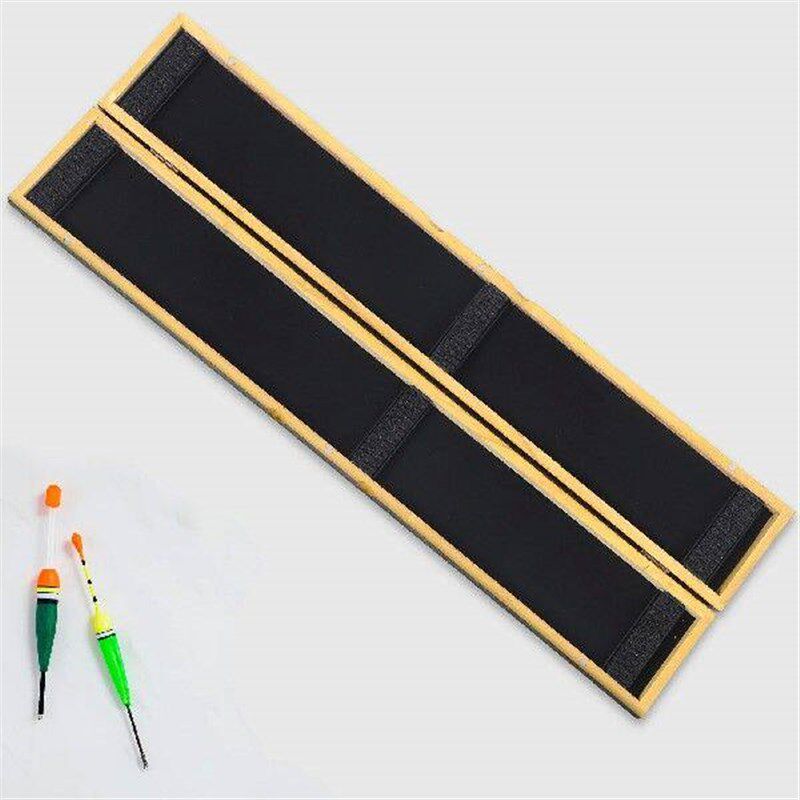 Fish Float Line Set Box Wooden Case for Fishing Accessory