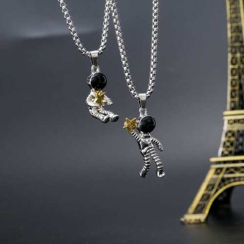 Titanium just lifts the stars  hugs the stars  hip-hop neckl