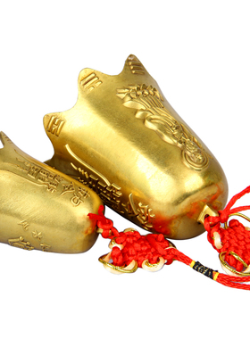 朴器 铜铃铛挂件观音铜铃铛 铜钟挂件 铜观音风铃挂件