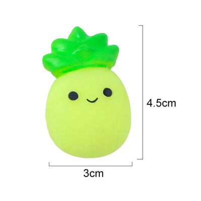 5-50PCS Kawaii Squishies Mochi Fruit Anima Squishy Toys For
