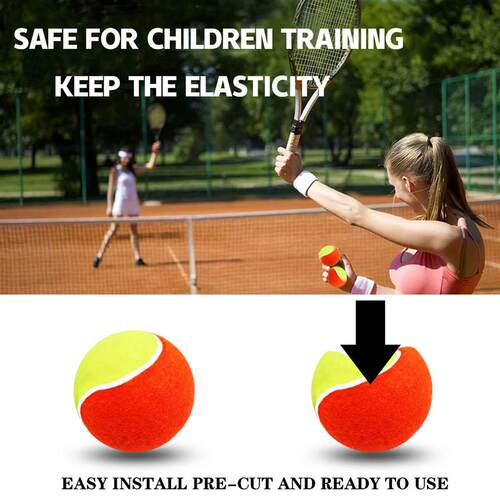 Tennis Balls for Kids 12pcs  Elastic Low Compression Pres