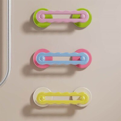 Suction cup glass door handle for bathroom and shower, grab