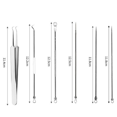 8PCS/5/4PC Blackhead Pimple Cleaning Needles Acne Remover To