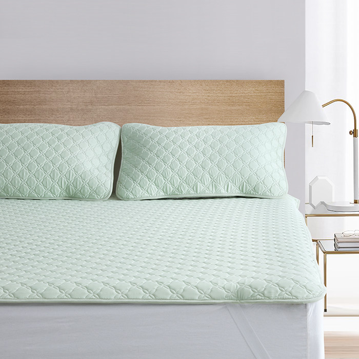 BS/爱彼此93%乳胶可折叠夏季冷棉科技透气柔三件凉席席子,床上用品,乳胶席,淘宝优惠券,粉丝福利购,淘宝优惠卷