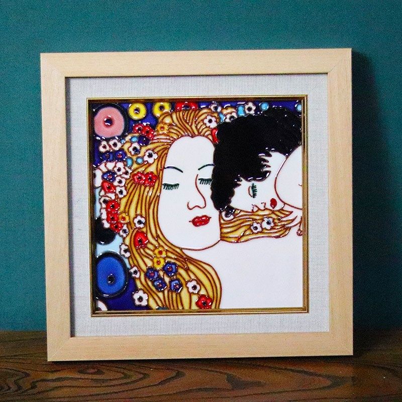 文创28手工瓷版画客厅茶室沙发背景墙玄关卧室挂画礼品桌摆,特色手工艺,景泰蓝,淘宝优惠券,粉丝福利购,淘宝优惠卷