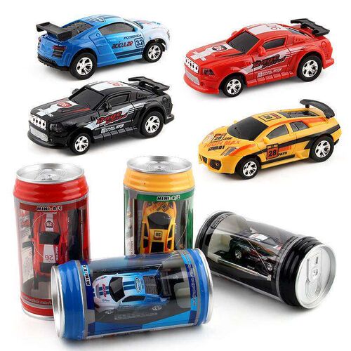 Mini RC Car 6 Colors Remote Control Car Can ox Car attery