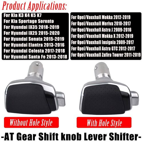 Automatic Gear Shift Knob Shifter Knob Lever  For KIA Sorent