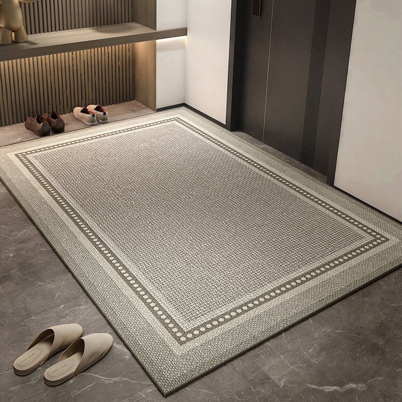 入户门地垫【3款】圈绒TPR防滑玄关垫子地毯高级感复古耐磨耐脏,居家布艺,入户地垫,淘宝优惠券,粉丝福利购,淘宝优惠卷