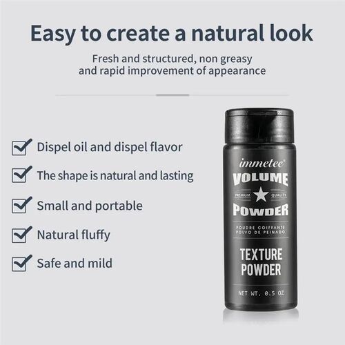 Fluffy Hair Powder Mattifying Powder For Increased Hair Vol