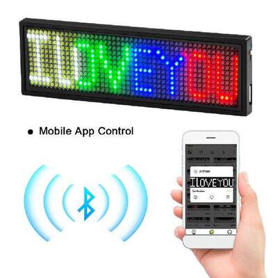 LEDDisplayNameBadgIY