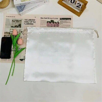 Reusable Silky Satin Dust Bags Large Capacity Shoes
