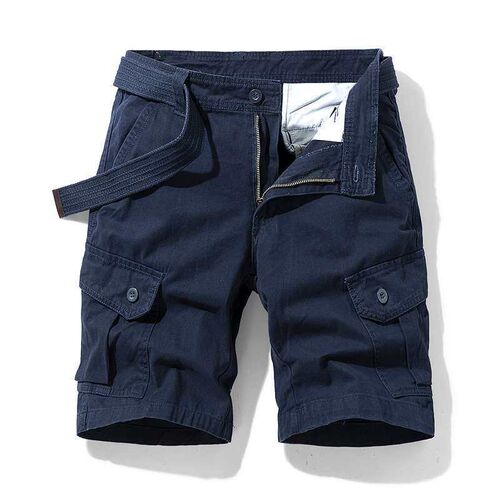 Summer New Mens Large Size Casual Shorts Multi-Bag Tooling