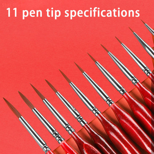 1Set Numbers Brushes Artistic Accessories Multipurpose Paint