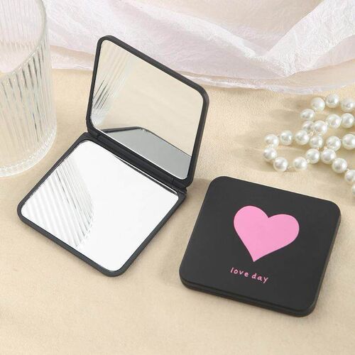 Wholesale mini portable makeup mirrors, double-sided and con