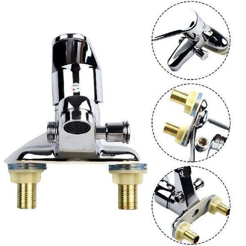 Bathroom Faucet Water Mixer Tap Sink Tap Zinc Alloy Hot And