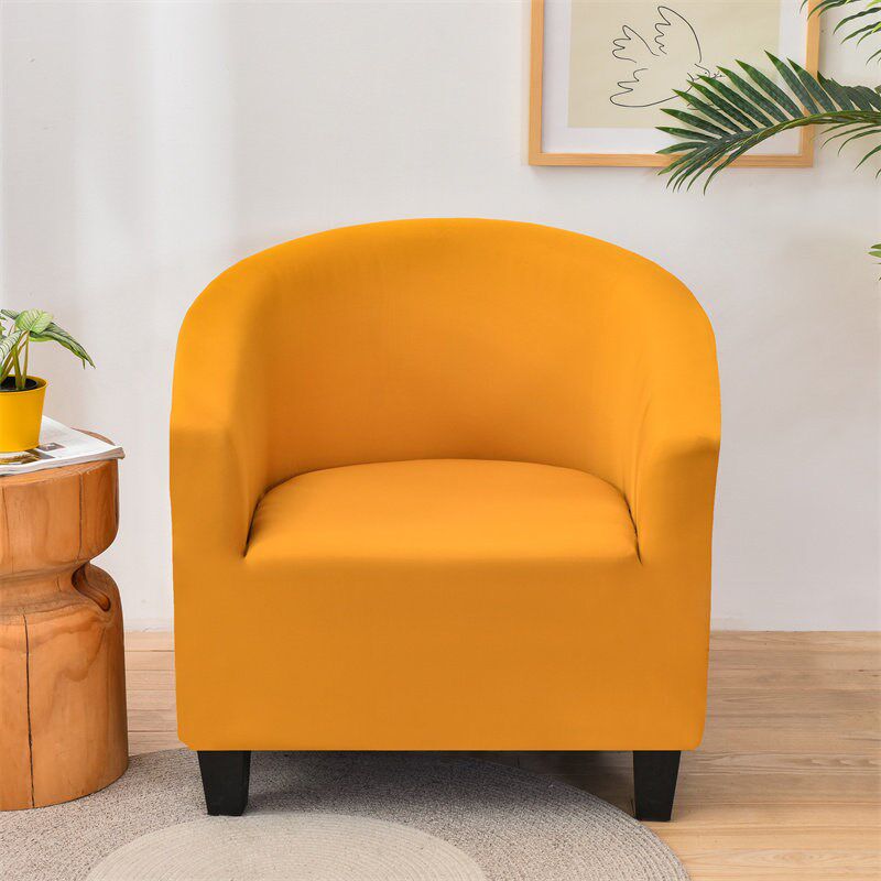 Solid Color Spandex Sofa Cover Relax Stch Single Seater Club图片