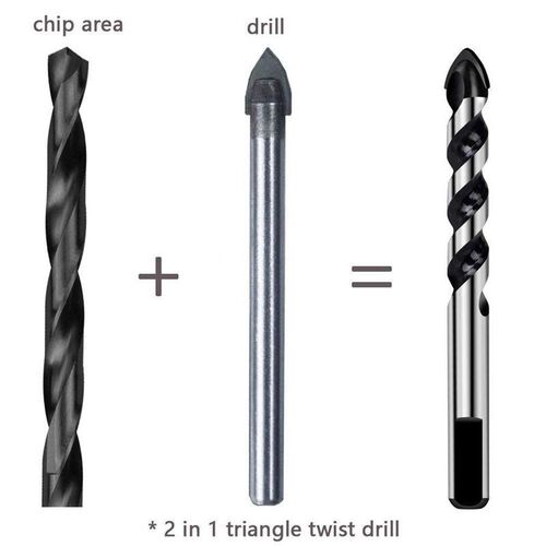 HHO-Tungsten Carbide Drill Bit Set for Porcelain Ceramic Til