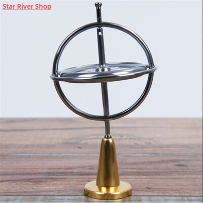 Creative Scientific Learning Metal Finger Gyroscope Gyro Top