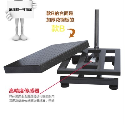乐祺精准电子秤台秤电子称30-300kg电子秤1g2g10g20g高精度台称