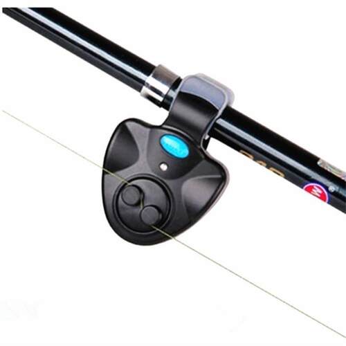 New LED Light Fishing Bite Alarms Fishing Line Gear Alert In