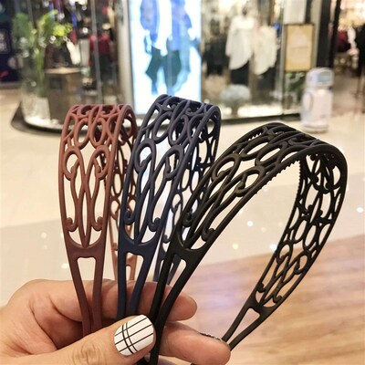 Mori Girls Frosted Matte Simple Hairband Girls Pressurized