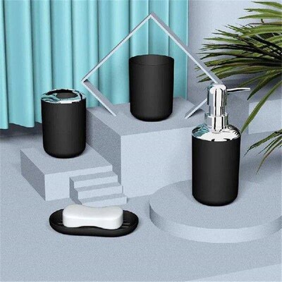 Wash Set Bathroom Decoration Accessories Lotion Bottle Soap
