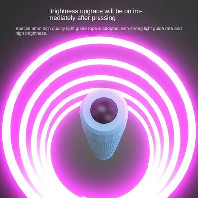 Glowing Skipping Rope for Kids Adjustable LED Night Glow Jum